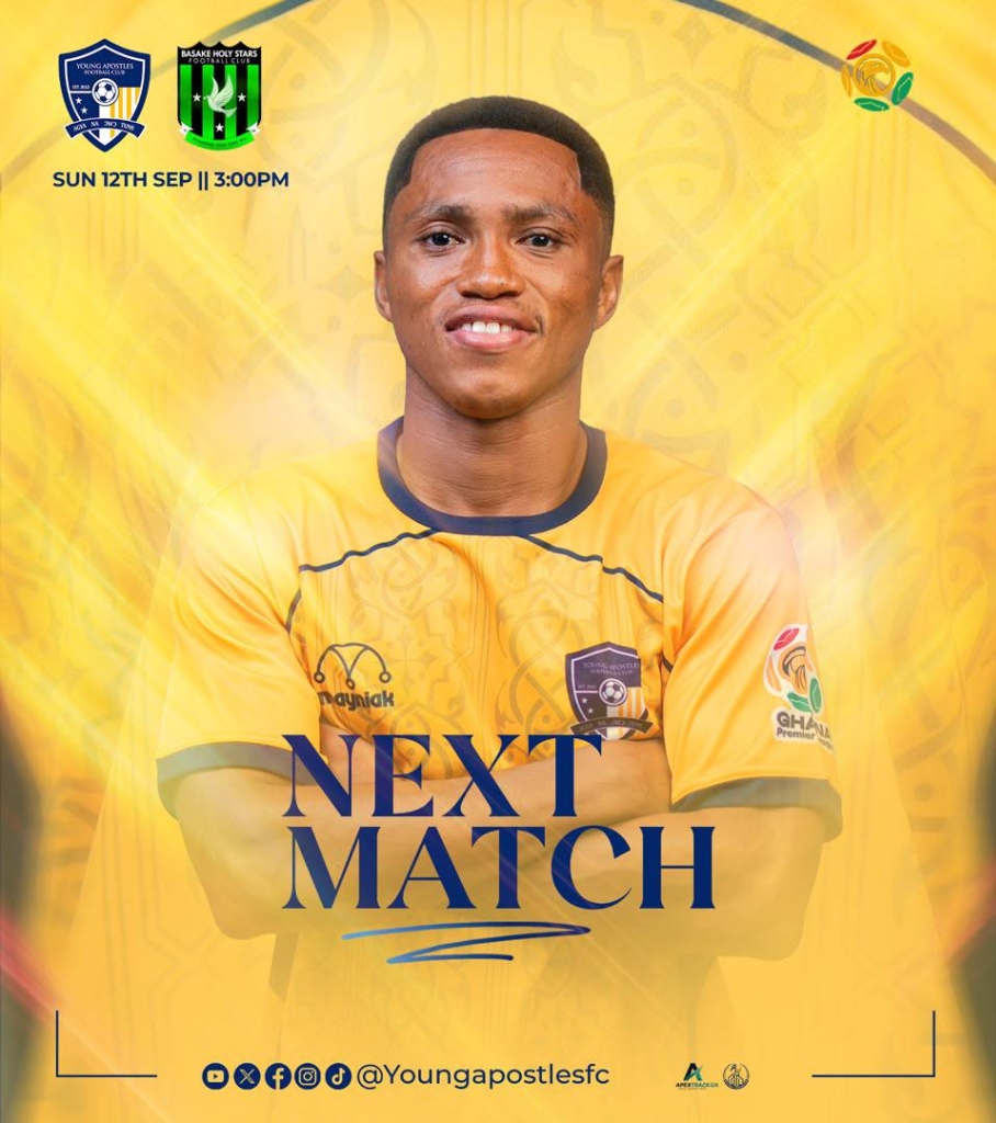Young Apostles Set for Basake Holy Stars Test
