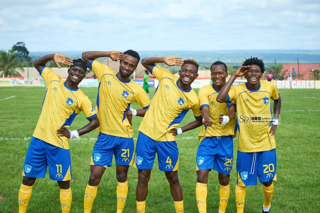 Samuel Prempeh Strike Earns Young Apostles First Win